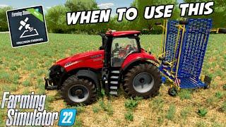 When Should A Weeder Be Used | Precision Farming | Farming Simulator 22