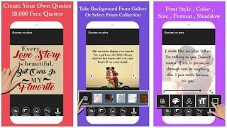 Photo Quotes Maker Best App