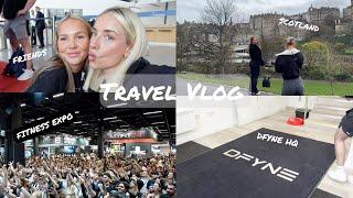 TRAVEL VLOG | DFYNE HQ! Fitness expo, I'm in GERMANY?