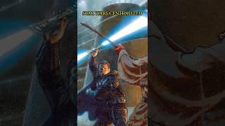 The first double-bladed lightsaber