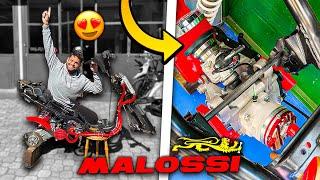 ASSEMBLIAMO L'AEROX MALOSSI 94ccDa ROTTAME a TROFEO 