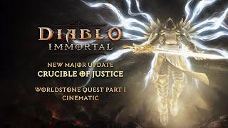 Diablo Immortal | Crucible of Justice Cinematic | Major Update