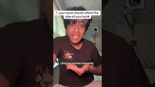 you can use it to hide your book from people you know as well! #writingtips #author #writer #books