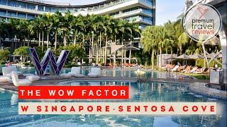 W Hotel Sentosa Singapore: luxury 5-star hotel on Sentosa - full tour