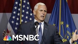 The Most Dangerous Man In President Trump's World Is VP Mike Pence | The Last Word | MSNBC