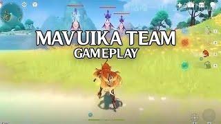 MAVUIKA & CITLALI GAMEPLAY AND SKILLS AGAINST ENEMIES - Genshin Impact Leak