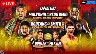 ONE 169: Malykhin vs. Reug Reug | LIVE STREAM | MMA Muay Thai Kickboxing WATCH PARTY | PRIME Video