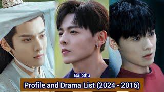 Bai Shu 白澍 (Dashing Youth) | Profile and Drama List (2024 - 2016) |