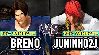 KOF XV ▰ BRENO YAGAMI (Kim/K'/Iori) vs JUNINHO2J (Iori/Mai/O.Shermie)