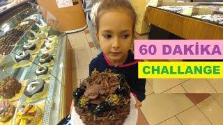 60 dakika challange yaptık, eğlenceli alışveriş vlog videosu