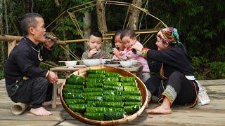 Dwarf Family Cooks Like Ancient People - Dwarf Tribe Cuisine