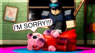 The Worst Piggy Player Book1 Ep1 (Animated Roblox Story)