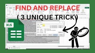 How To Find And Replace In Excel Sheet ( 3 Unique Trick)