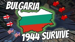 BULGARIA 1944 SURVIVE Challenge - Hearts of Iron 4