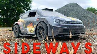 Rc Gymkhana? Rovan RF5 - 2 stroke rally car DRIFTS