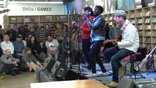 Black Pumas "Black Moon Rising" 1-11-20 live in-store at Josey Records, Dallas, TX.