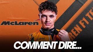  Il y a un problème avec Lando Norris...