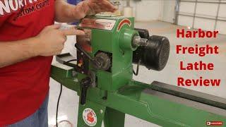 Harbor Freight 34706 Lathe Review - 12 x 36 Wood Lathe