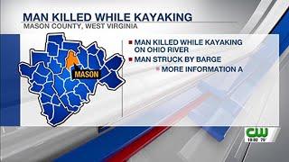 Man killed while kayaking on the Ohio River