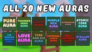 How To Get All 20 New Auras in Find The Auras (360) | Roblox