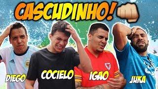 DESAFIO DO FOMINHA feat. JULIO COCIELO, JUKANALHA, IGÃO E FTBOL!