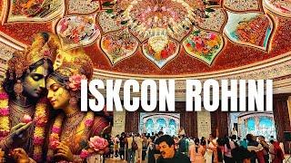 Newly Opened ISKCON TEMPLE Rohini sector 25 • Iskcon Rohini • Shri Shri Radha Madhav Mandir