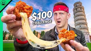 Italy $100 Street Food Challenge!! Italians Really Eat This??