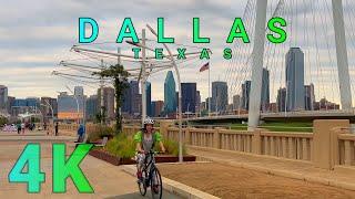 Dallas Bridge Walk, Texas USA 4K - UHD