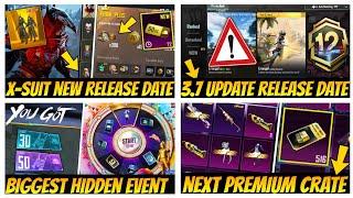  X-suit Carnival & Anukhra X-suit Release Date | 3,7 Update Release Date | Next Premium Crate Bgmi