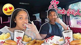 I Told Her I Want To Have Kids With Her... | CHIC-FIL-A MUKBANG WITH KENNEDY