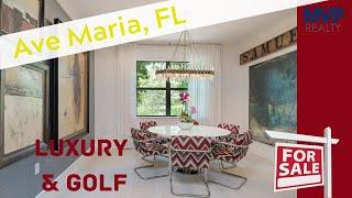 Ave Maria, FL | HOMES FOR SALE | Luxury Home & Golf | 6315 Achievement Ave