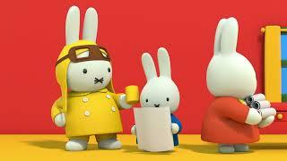 Miffy flies in a plane! | Miffy | Cartoons for kids