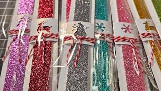 Nail File Favor Tutorial: Christmas In July: Christmas Craft Fair Ideas 2024