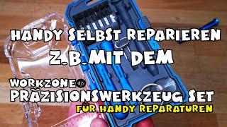 WORKZONE® Präzisions-Werkzeuge: Handyreparatur Set