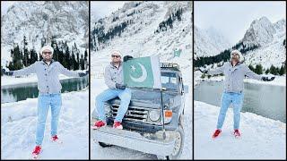 Thrilling Jeep Ride Through Snow to Mahodand Lake: A Winter Wonderland Adventure!