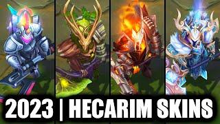 ALL HECARIM SKINS SPOTLIGHT 2023 | League of Legends