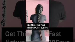 Get Thick Hair Naturally/hair growth tips| SM Beautyland Studio #shorts #youtubeshorts #haircare