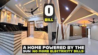 7 Marla Solar Powered Home with 0 Electricity Bill | Family House for Sale in Bahria Town Phase 8