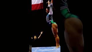 Simone Biles  electric double double debut #shorts