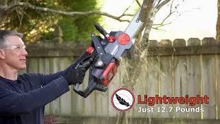 DR PULSE 62 Volt Battery Powered Chainsaw