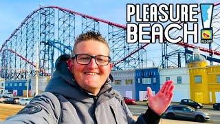 Blackpool Pleasure Beach Vlog March 2025 - OPENING DAY!