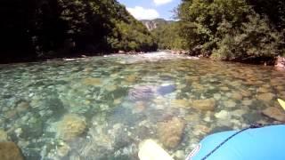 Rafting, Tara River, Montenegro.