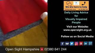 Visually Impaired Tips - Gripper Roll non slip #OpenSight #Hampshire