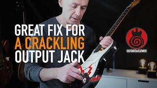 VLOG: Easy and great replacement for a faulty, crackling input jack on my Stratocaster guitar.