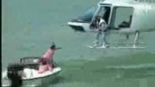 Boat Towed by Helicopter FAIL | Powerboat Training UK