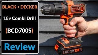 Black+Decker 18v Cordless Combi Drill  Model: BCD700S (Tool Review)