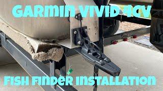 Installing a Garmin Striker Vivid 4CV Fish Finder Part 1 of 2