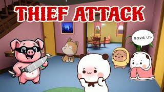 Thief Attack in House ️|| Bubu Dudu peach Goma Panda Bear Cats| Kittensisland