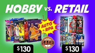 $130 Hobby Packs vs. $130 Retail Packs  Let's Open Some Basketball Packs!