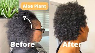 Urshaircare | My ALOE VERA HAIR WASH ROUTINE | How to apply aloe vera for hair growth